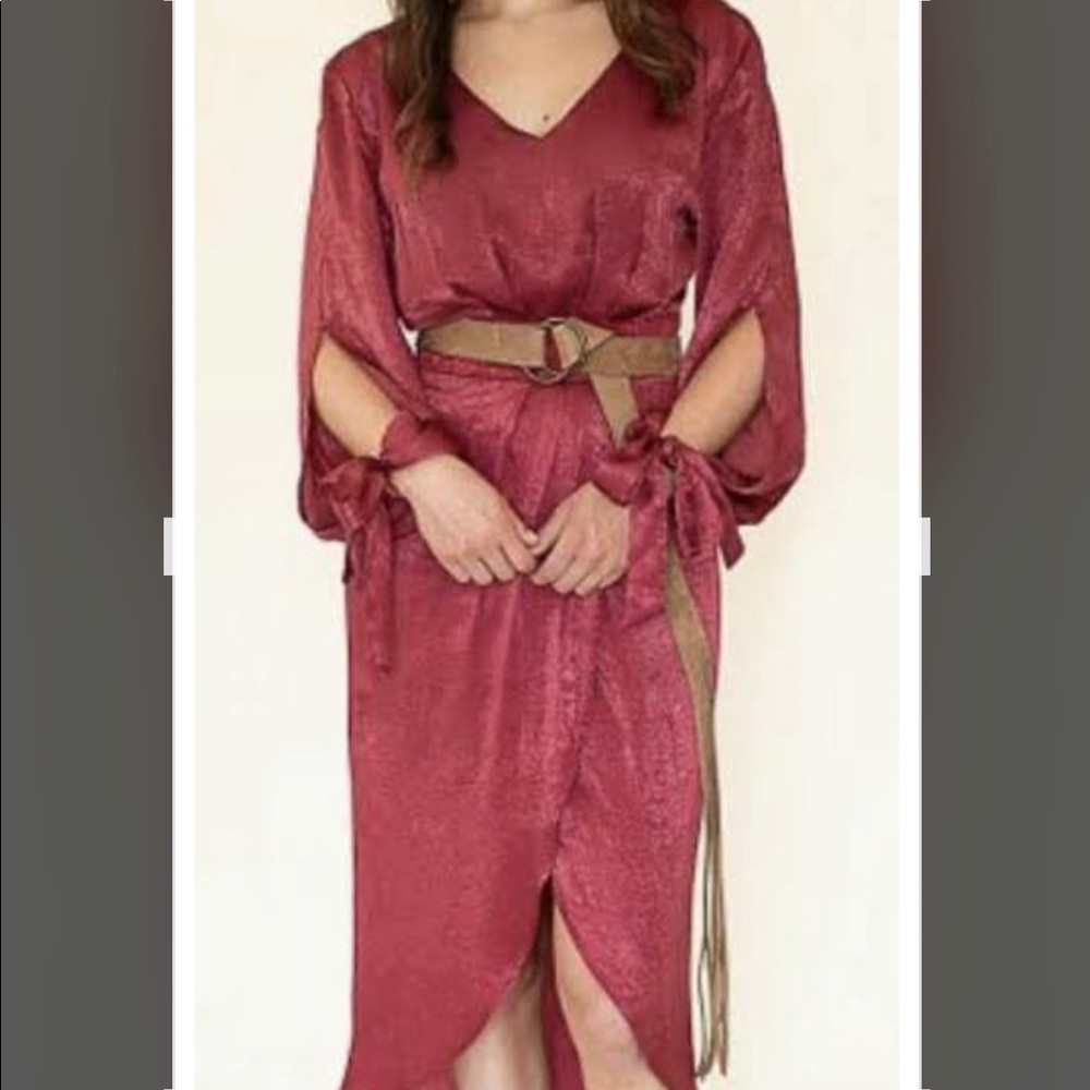 NWT Crimson Joyfolie Dress Whimsygoth Or Western Chic Size Large